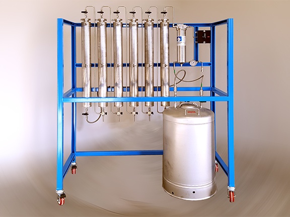6 column one solvent purification system