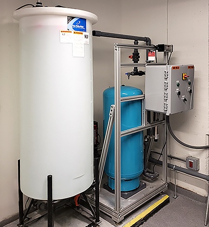 Biotechnology Water Purification System installed